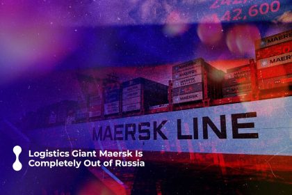 logistics giant maersk is completely out of russia