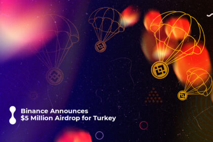 binance announces $5 million airdrop for turkey