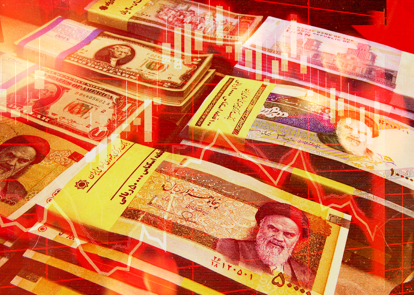 iran's rial loses value: lowest values in a long time